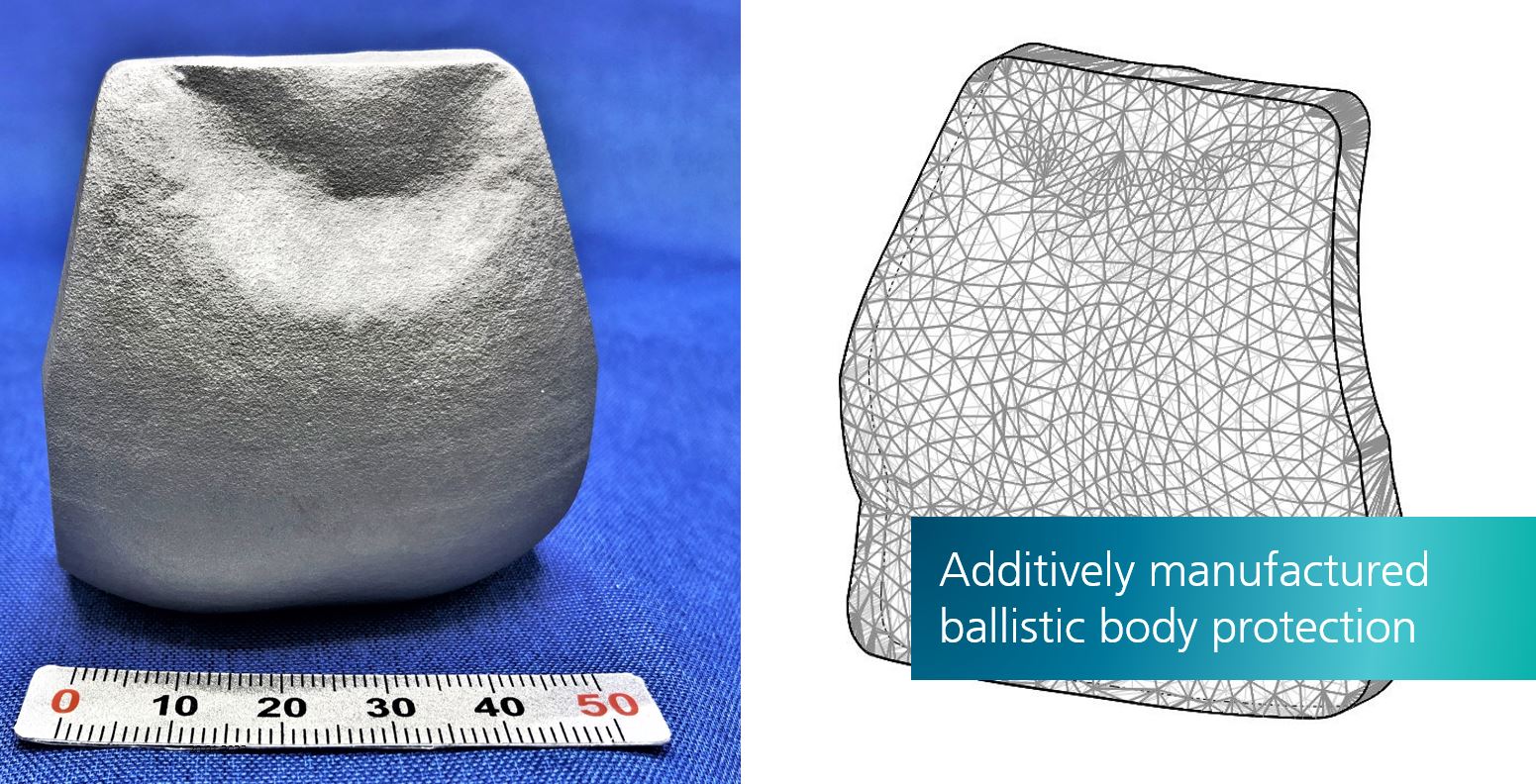 Additively Manufactured Ballistic Body Armor