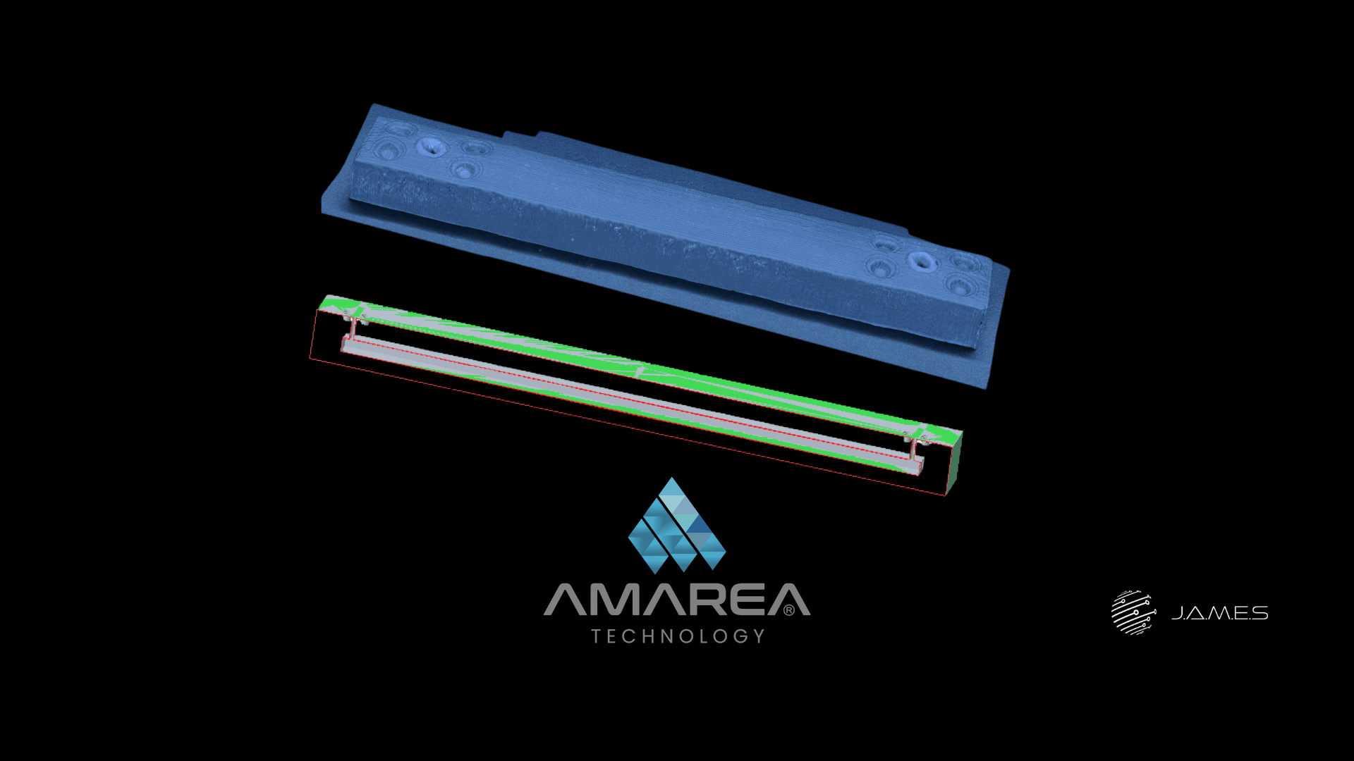 AMAREA: 3D Ceramics Waveguide Structures