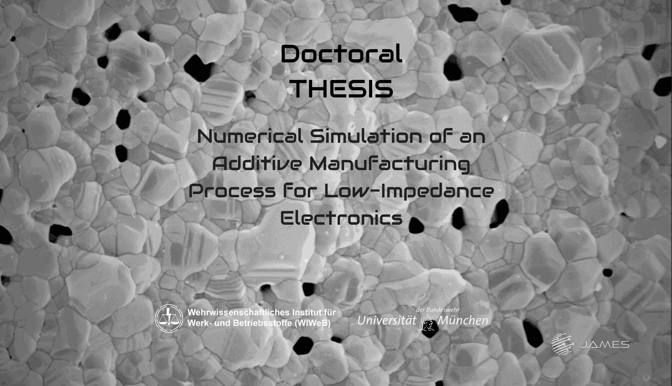 Doctoral Thesis - Numerical Simulation Of An Additive Manufacturing Process For Low-Impedance Electronics