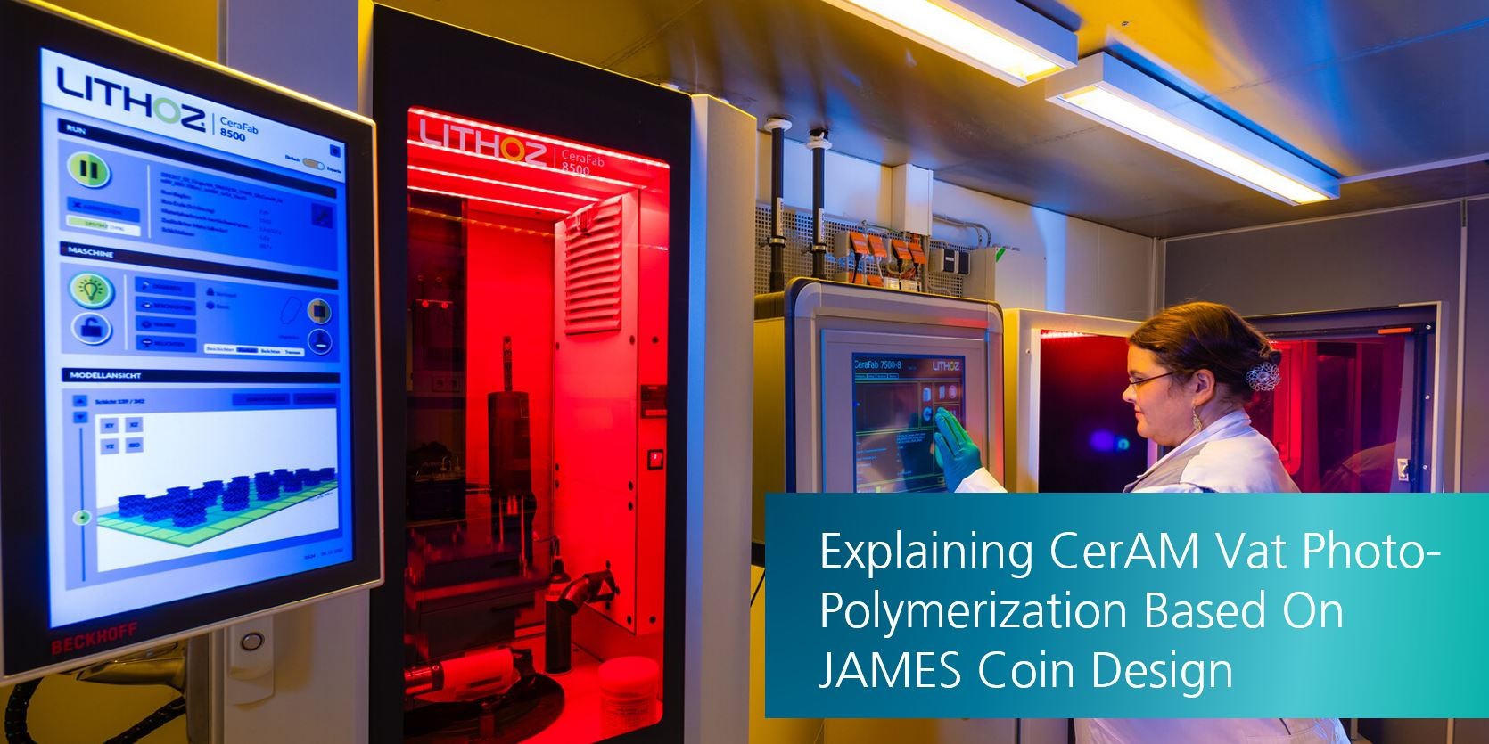 Explaining The CerAM Vat Photo Polymerization Based On JAMES Coin Design