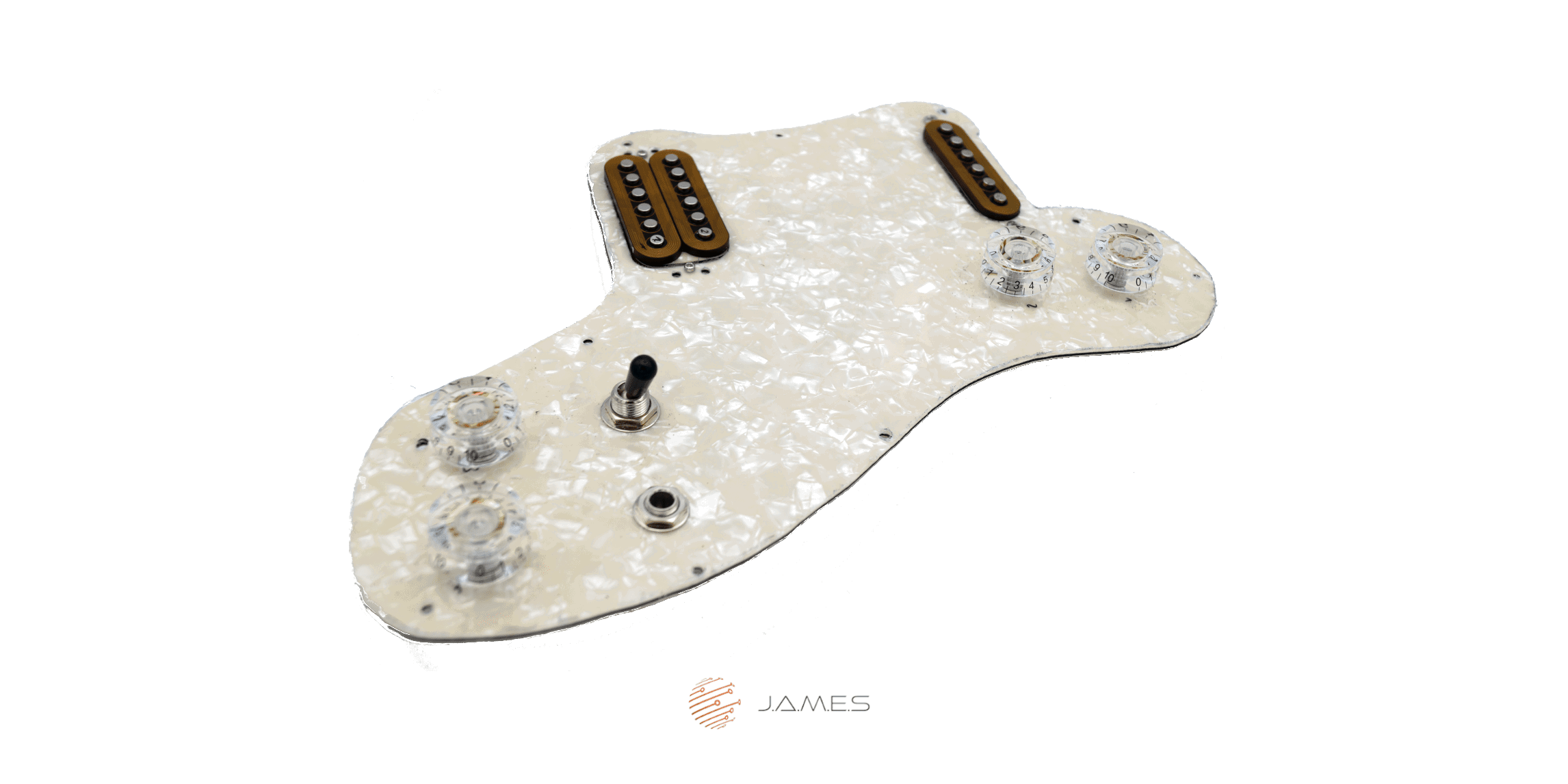 Historic E-guitar: Idea Pickguard AMEfication