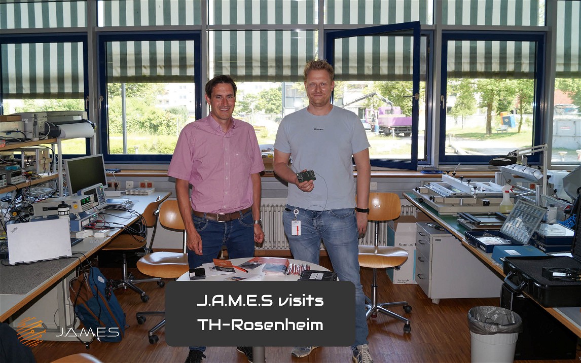 J.A.M.E.S And TH-Rosenheim Foster Collaboration
