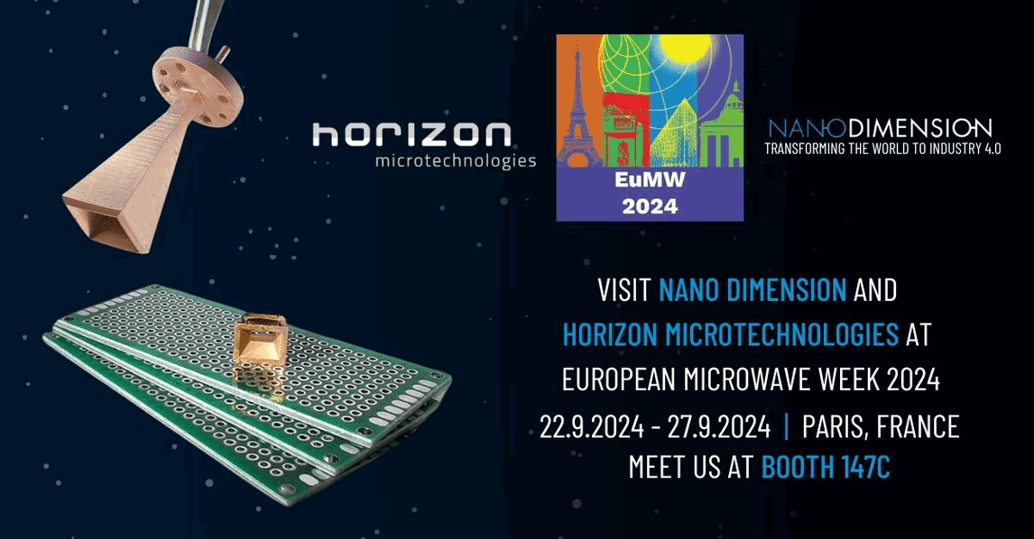 Nano Dimension And Horizon Microtechnologies: Next-Level Innovations At European Microwave Week In Paris