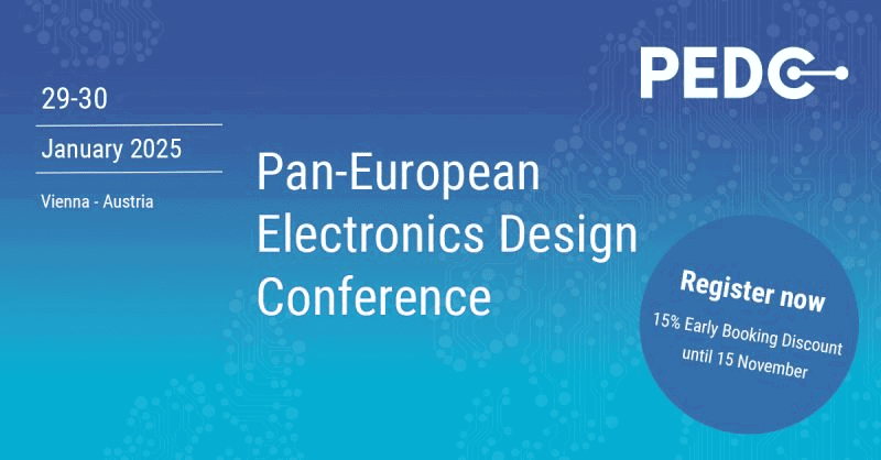 Pan-European Electronics Design Conference - REGISTER NOW !