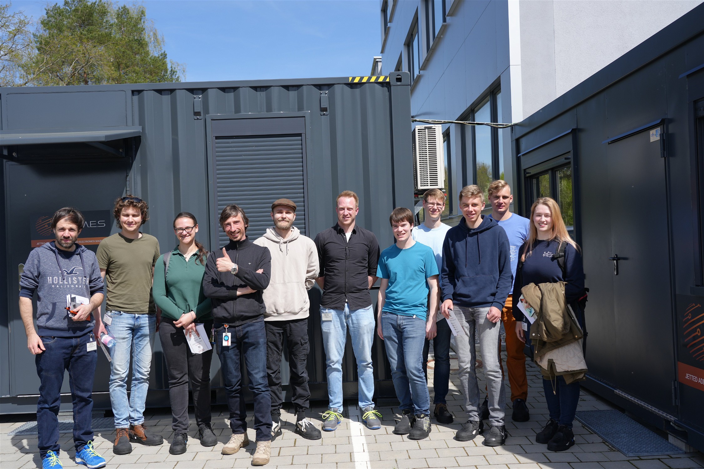 TH- Rosenheim University Students Visit J.A.M.E.S Office
