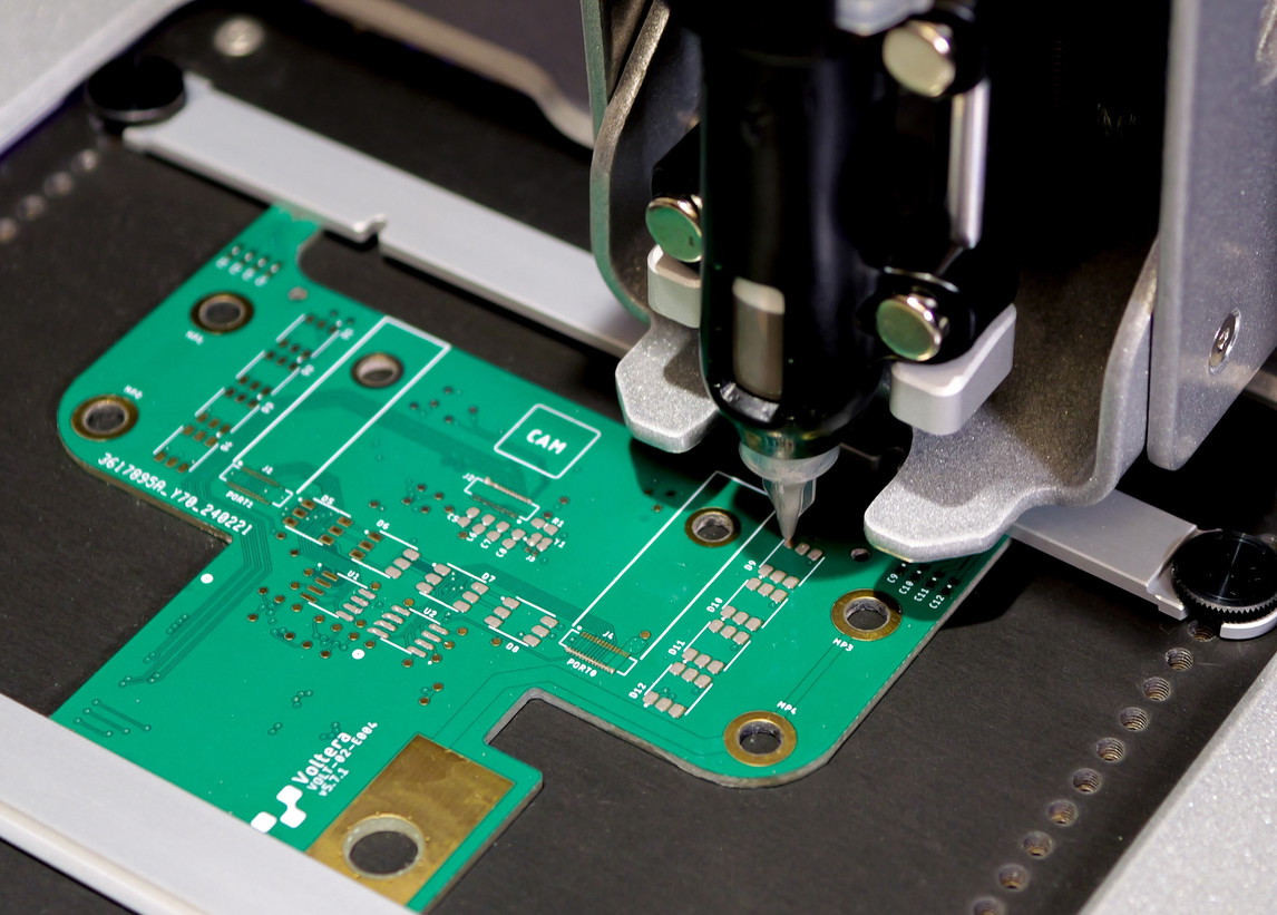 Voltera: Dispensing Solder Paste On Factory Fabricated PCBs